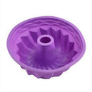 Large Spiral Shaped Bundts Cake Pan Bread Bakeware Silicone Mold Baking Tools