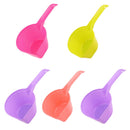 5x Pet Puppy Dry Food Spoon Plastic Hand Shovel Pets Feed Measuring Scoop