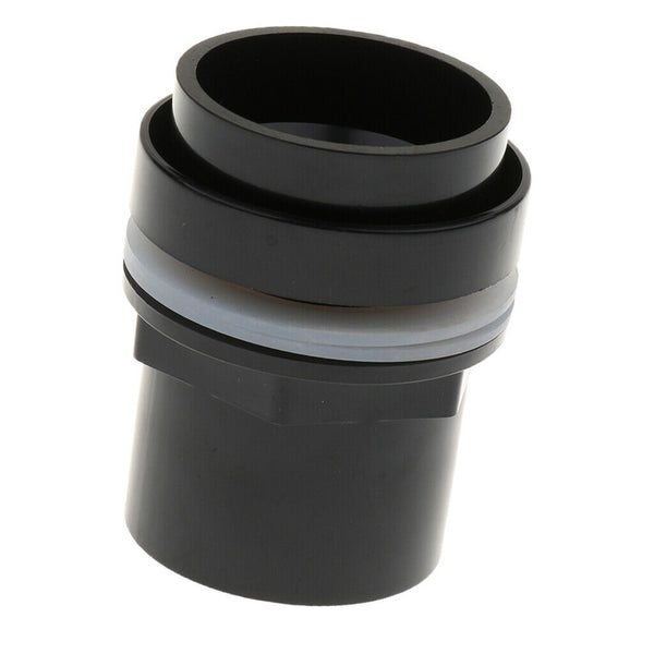 Fish Tank Water Pump Tube Aquarium Pipe Connector Adapter 50mm Dia 2x