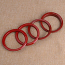 4pcs/set Red  Air Vent Cover Trim Ring Decoration fit for Jeep Wrangler JL 18-19