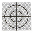100Pcs Measuring Reflector Reflective Tape Target Tunnel Measurement 30X30M