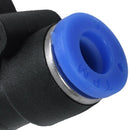 9.5 mm external thread up to 6 mm push-in connection Pneumatic angle connec I2E8