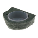 2x Gecko Earth Ledge Magnetic Hanging Feeder Bowl Reptile Terrarium Decor