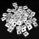 50pcs M5 T Sliding Nut Zin-Plated Carbon Steel T Sliding Nut for 2020 Alumi