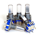 10pcs 12.0mm Shaft Push Button Rotary Encoder Switch with Keyswitch Position 20