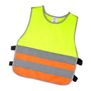 Kids Reflective Vest Traffic with Reflective Strips Outdoor Walking Age 3-12 S