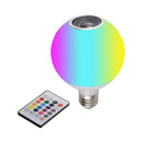 Wireless Bluetooth LED Light Speaker Bulb RGB Remote Control Music Playing Lamp