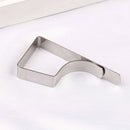 4X Lengthened stainless steel tablecloth cover clips holder cloth clamps partyJR