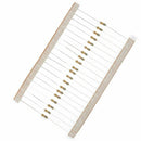 860pcs 1 ohm-1M ohm 1/4W Carbon Film Resistors Assortment Kit 43 Values Z5R9