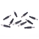 10pcs 5.5x2.1mm DC Male Jack Plug Adapter Connector DIY Components N8DTEUS