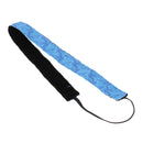 Reflective Men Women Sports Headband Gym Sweatband Hairband Printed Blue
