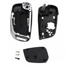 Replacement 2 Button Flip Key Remote FOB Case for Citroen C2 C3 C4 C5 C6 Picasso