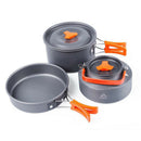 Hewolf Outdoor Cookware Pot Wild Pot Cookware Cookware Set 2-3 Cookware Set