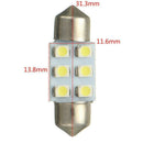 Assorted 14xLED Car Interior Inside Light Dome Trunk Map License Plate Lamp Bulb