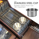 For Car Auto Marine Boat Yacht Truck RV Camper Stainless Steel Cup Drink Holder