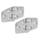 Marine Boat Strap Hinge 3" x 1.5" Hinges Door Hardware, 316 Stainless Steel