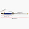 High Pressure Hydro Water Jet Power Washer Water Spray Gun Nozzle Wand Nice LRF