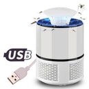 2018 New Smart LED UV Electric Mosquito Killer Lamp USB Charge Noiseless Wh U2Q1