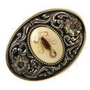Western Belt Buckle Classic Metal Belt Buckle for Men Women