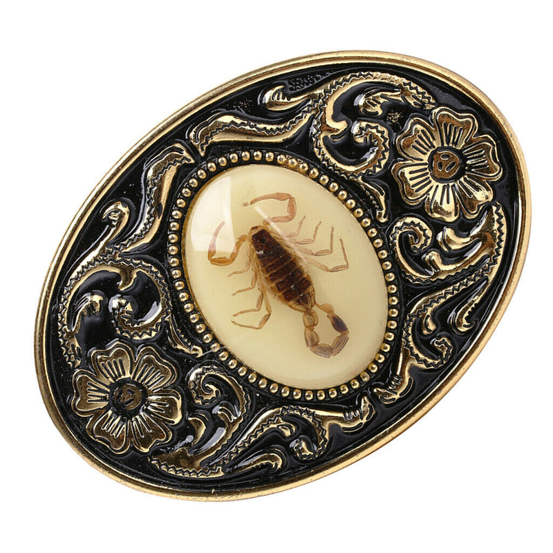 Western Belt Buckle Classic Metal Belt Buckle for Men Women