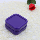 Magnetic Needlework Pins Storage Box for DIY Sewing Needles Case (Purple) A