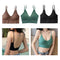 3 Pack Womens V Neck Padded Bralette Comfort Bra