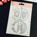 Cute Girl Cutting Dies Stencil DIY Scrapbooking Embossing Template Craft