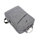 Usb Charging Laptop Canvas Backpack For 15.6 Inch Notebook Bags Waterproof