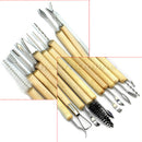 11Pcs Applied Pottery Clay Candle Soap Sculpture Carving Hand Tool Portable