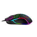 2X(Professional Gaming Mouse Mice, G828 Colorful Light Usb Wired 8 Keys Mac