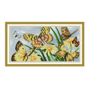 Butterfly Stamped Cross Stitch Kits Dimensions 11ct Counted for Beginners