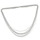 10m Jewelry Making Chain Lot Metal Chains for Craft Findings White K 2x3 mm
