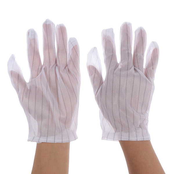 1pair Antistatic Gloves Anti Static Working Glove for Finger ProtecSEAU