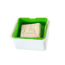 Tofu Press/Marinating Dish, Removes Moisture From Tofu NEW Automatically N8D6