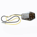 2 piece Motorcycle Direction Light 12 LED Lamp - Yellow