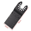 10-pack Metal Wood Oscillating Multitool Quick Release Saw Blade, 34mm