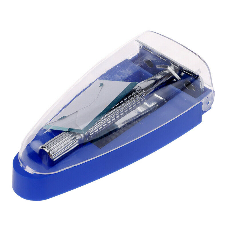 Men Shaver Steel Handle Razor Razor Shaver Double Edges Manual Shaver With B Gw