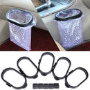 Car Rubbish Bag Plastic Clip Vehicle Garbage Bags Frame Pasted Trash Holder M&