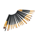 Hot 20 Pcs Pro Makeup Set + Hot 10 Pcs Powder Foundation Eyeshadow Brush