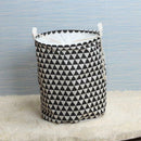 Large Capacity Foldable Laundry Basket Clothes Drawstring Storage Bucket
