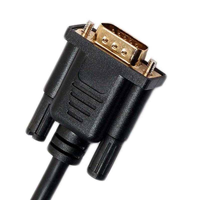 1.8m 6ft 1080P HDMI Male to VGA HD15 Male Video Converter Adapter Cable