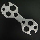 Portable Wrench 8-15mm Hex Wrench Spanner Bicycle Repair Hand Tools Bike reSEAU