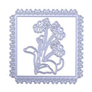 2pcs Square Frame DIY Cutting Dies Stencils Scrapbook Embossing Album Gifts