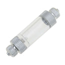 2pcs Aquarium Fish Tank Plant Aluminium CO2 Bubble Counter with Check Valve