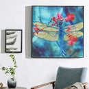 5D DIY Special Shaped Diamond Painting Dragonfly Cross Stitch Mosaic Kits