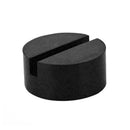 2 *Black DIY Car SUV Slotted Frame Rail Hydraulic Floor Disk Pad Rubber