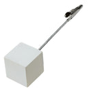 Wire Memo Holder Paper Note Clip (White) E9A9