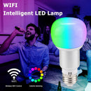 LED Smart Bulb WiFi E27 10W RGB Lamp Dimmable Colorful Festival Party Light