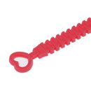 6Pcs Bracelet keychain mini dinosaur rubber wristband dinosaur keychain O2