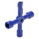 Multi-function Universal Cross Key Wrench for Electric Control Cabinet Door